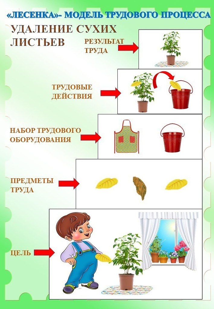 Технологическая карта по трудовому воспитанию