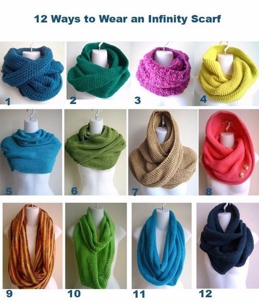12   infinity scarf.