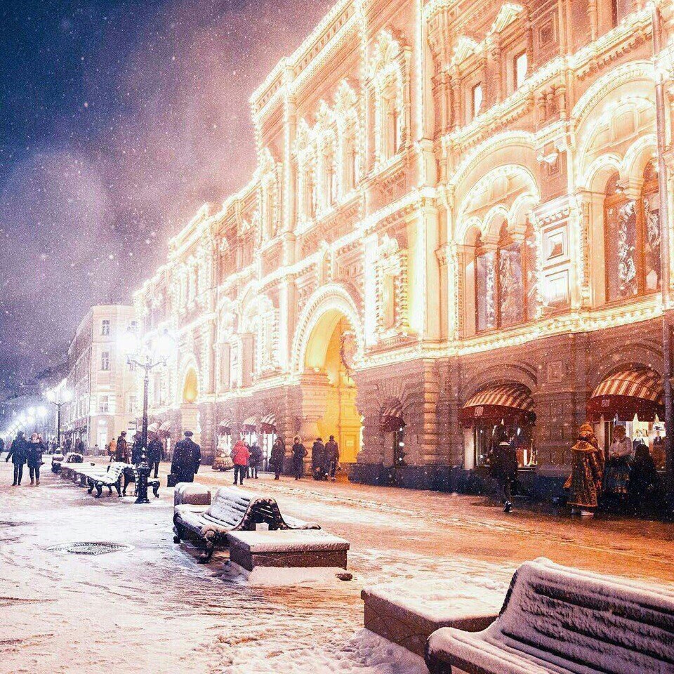 Москва Зимой Фото Красивые