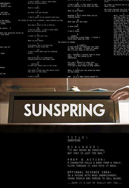 Санспринг / Sunspring / Оскар Шарп 2016. В будущем царит безработица и люди вынуждены продавать свою ...