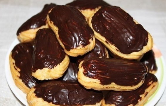 Готовим вкусные домашние Эклеры. Рецепт заварного теста взяла из журнала