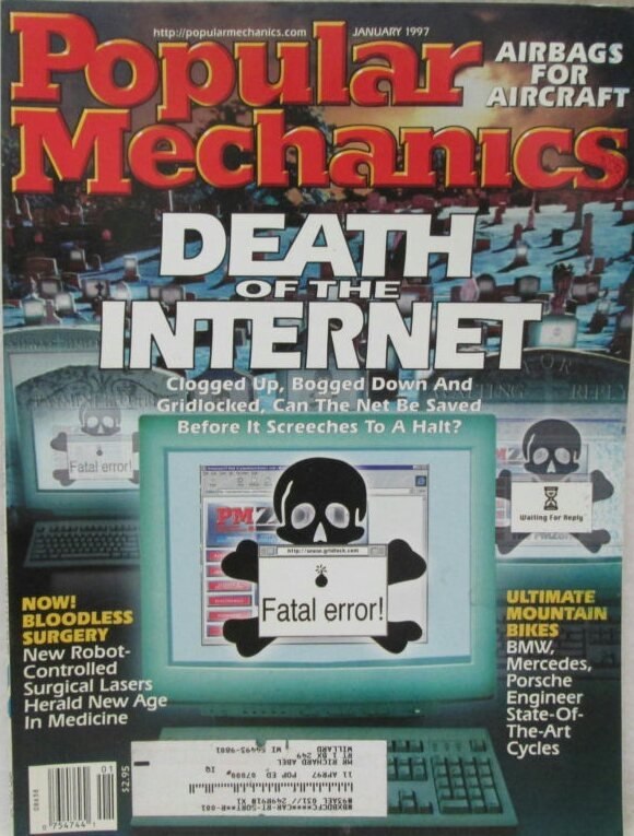    Popular Mechanics  1997 :  