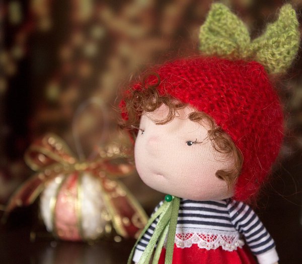 #игрушки@fan_handmade.#новый_год@fan_handmade Куколка