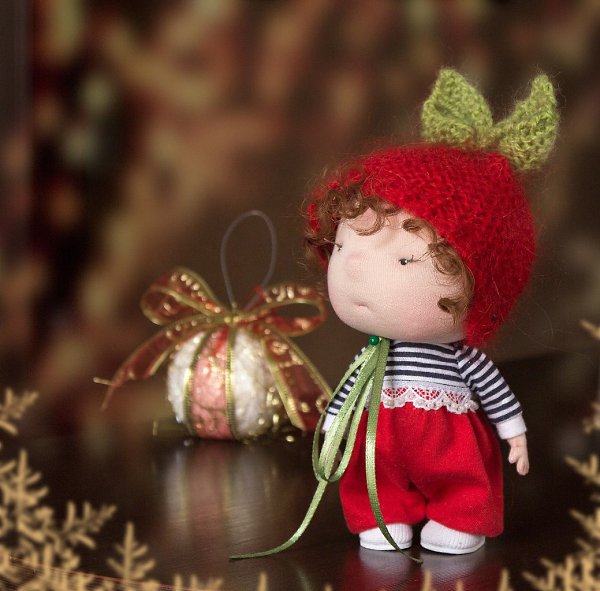 #игрушки@fan_handmade.#новый_год@fan_handmade Куколка
