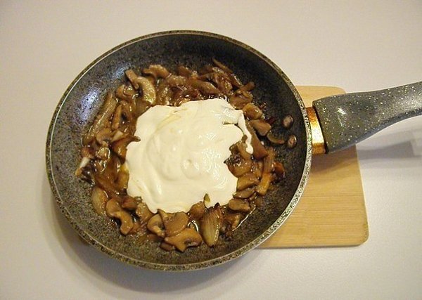 Куриное филе под грибным соусом.Сочное вкусное куриное мясо под грибным соусом на основе сметаны. ... - 6