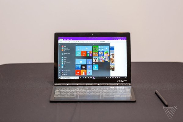 Ноутбук-трансформер Yoga Book C930 от компании Lenovo с дополнительным экраном E ... - 6