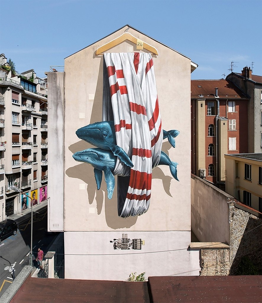 Street art by NEVERCREW - 2