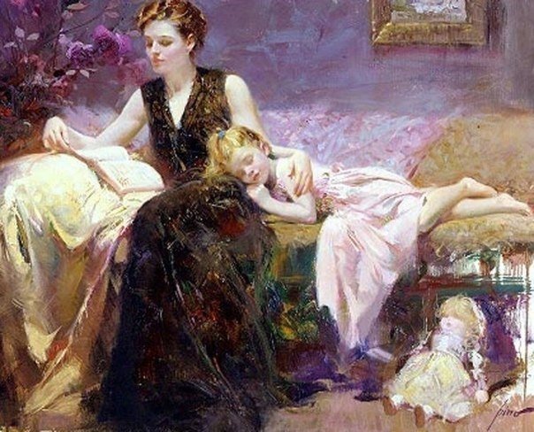       Pino Daeni. #@thelady - 2