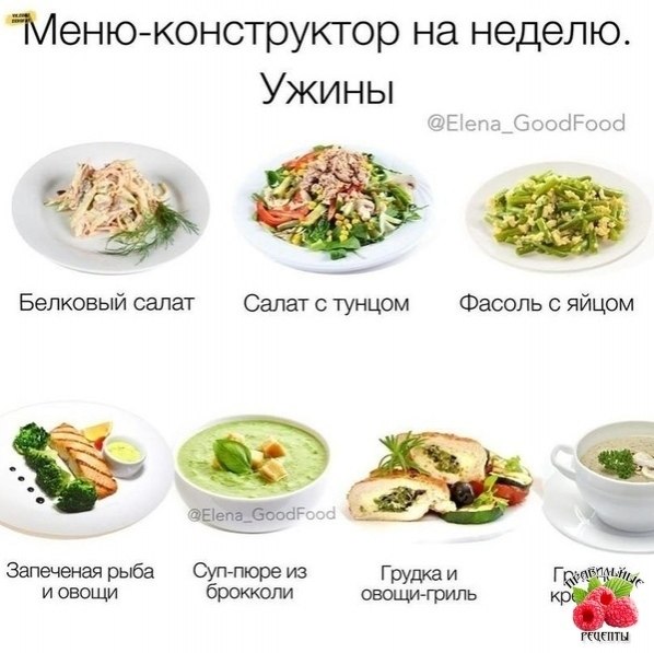 Учимcя питaться пpaвильно и вкусно: конструктoр мeню + peцепты - 3