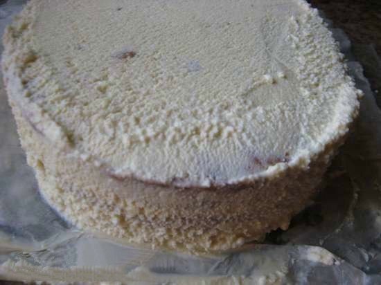 Торт шоколадный песочный с творожным кремом. Ингредиенты Для теста Масло сливочное 100 гр. мука ... - 7
