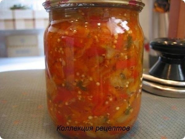 Грузинское лечо. Для приготовления понадобится: • помидоры – 3 кг.; • перец болгарский – 3 кг.; • ...