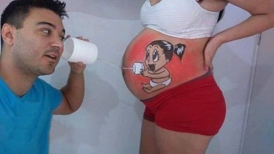 Когда будущие родители знают толк в фотосессии. Оригинально, правда? - 4