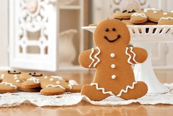 Новый год не за горами! Рецепты и идеи 2018 Печенье «Имбирные человечки». Нам потребуется: - ... - 9