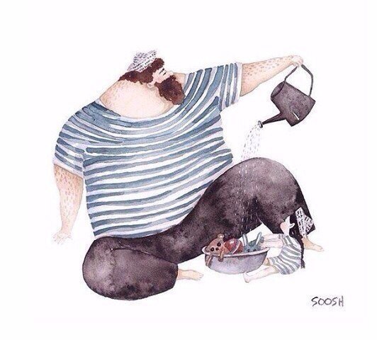 Берегите папу. Это единственныи мужчина, которыи будет вас любить просто так. Всю жизнь. - 4