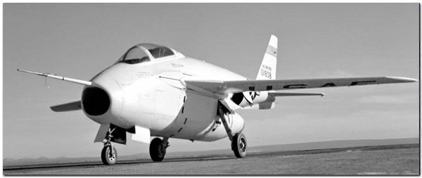 Белл Х-5.Итак, 20 июня 1951 года впервые взлетел американский экспериментальный реактивный самолёт ... - 5
