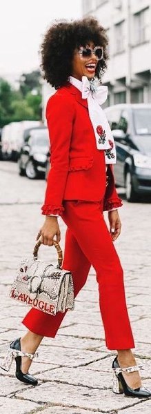 Total red look,        !     ,    ... - 6