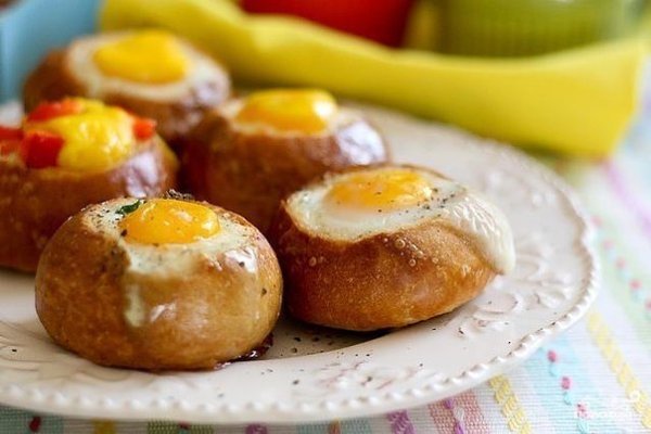 Фаршированные булочки - быстрый завтрак.1 рецепт:Очень вкусно и сытно! Как ... - 2