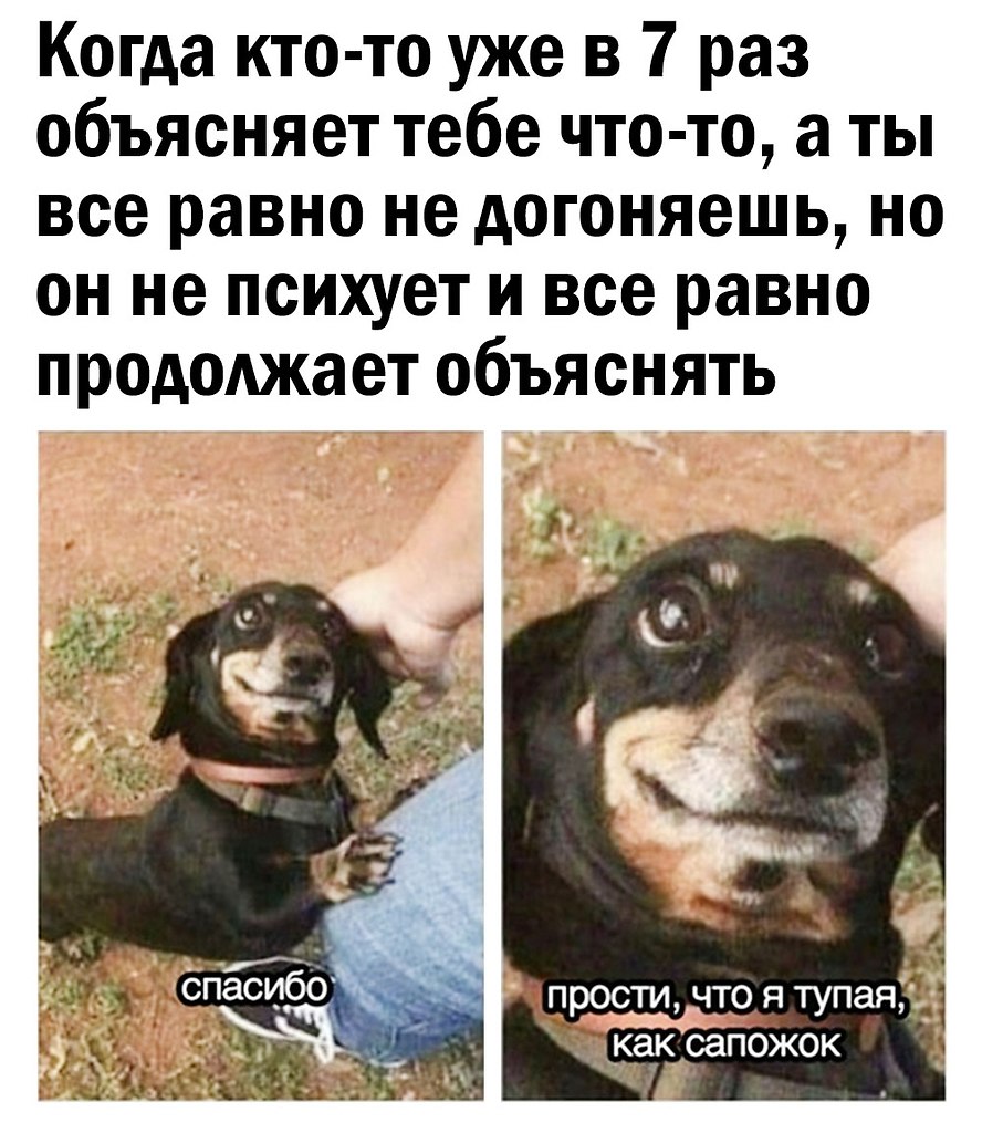 А ты уже сама начинаешь психовать и ждать, когда же он психанёт.