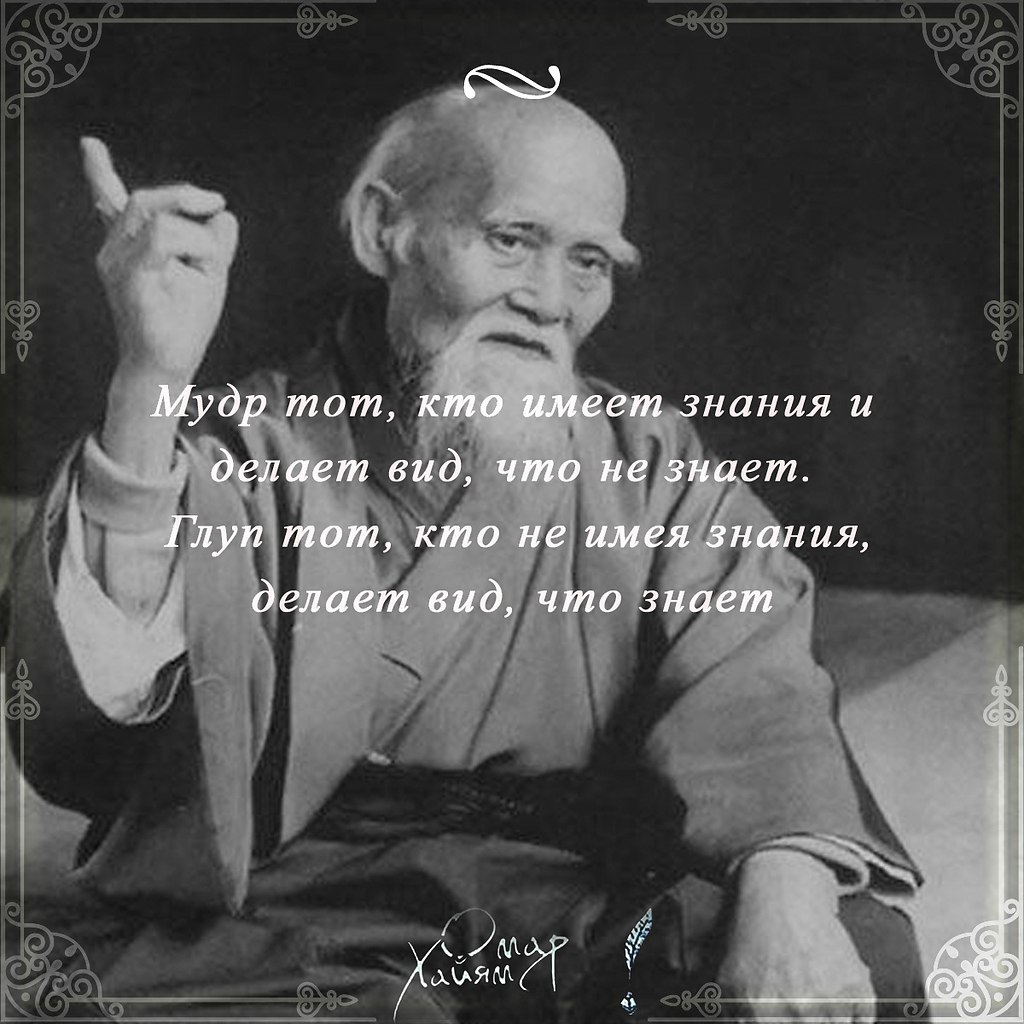 Как говорится, умный промолчит, а дурак -скажет | Омар Хайям и другие  великие философы | Фотострана | Пост №2274184784