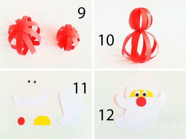 Аппликация Праздничный хоровод в подготовительной группе: конспект занятия, колл