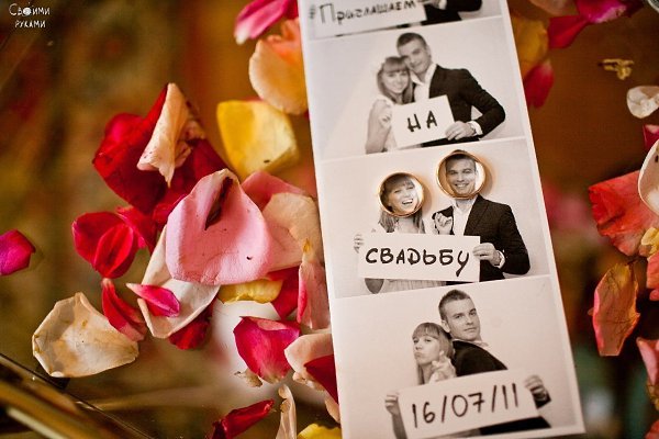 Несколько оригинальных идей приглашения на свадьбу - 2