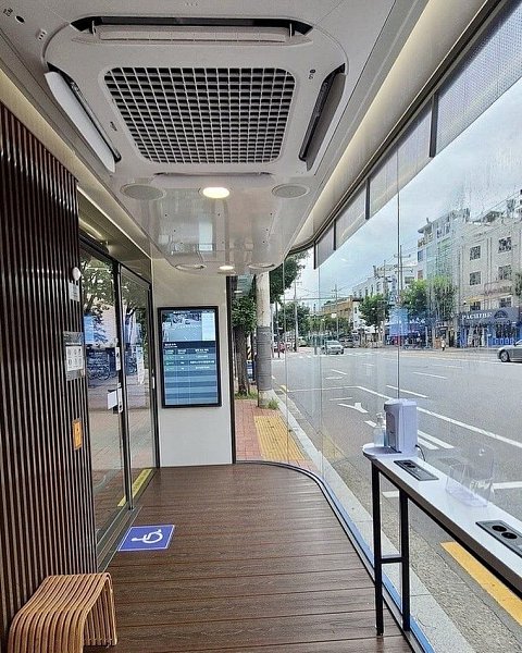 Умные противовирусные остановки в Сеуле.Коронавирус оказал не только пагубное влияние, а где-то ...