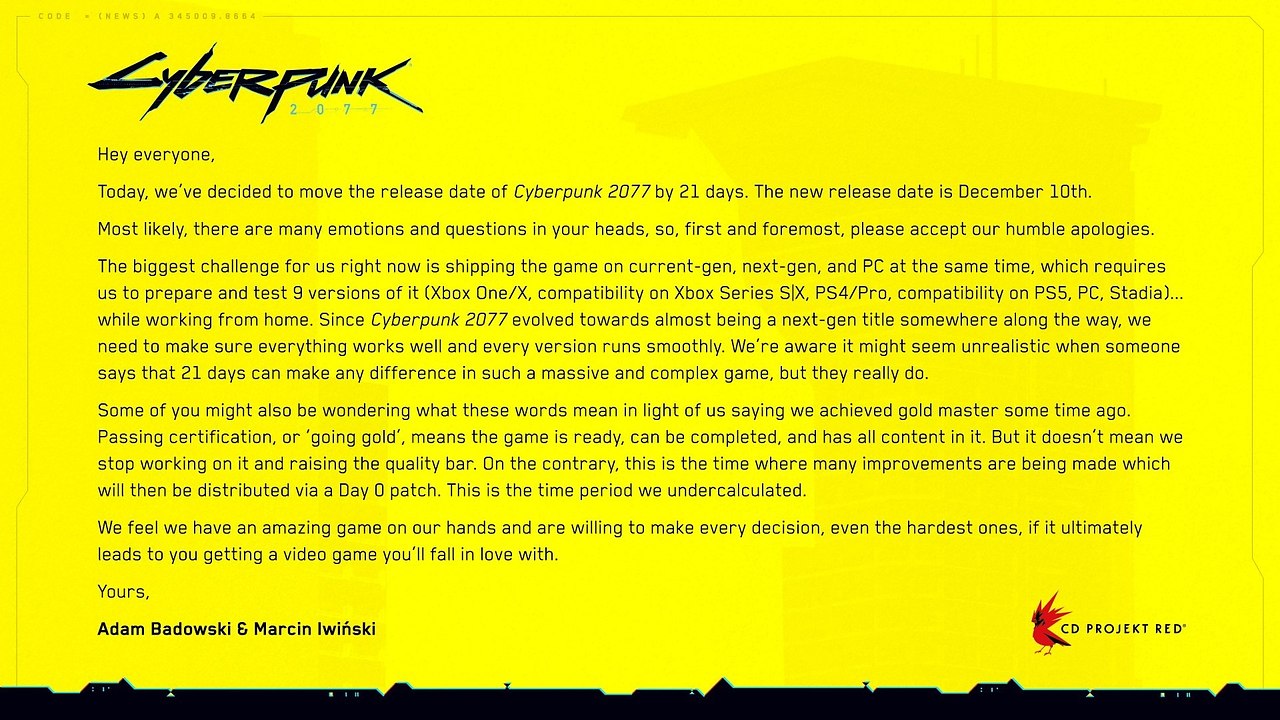 CD Projekt RED    Cyberpunk 2077  10 .      - ...