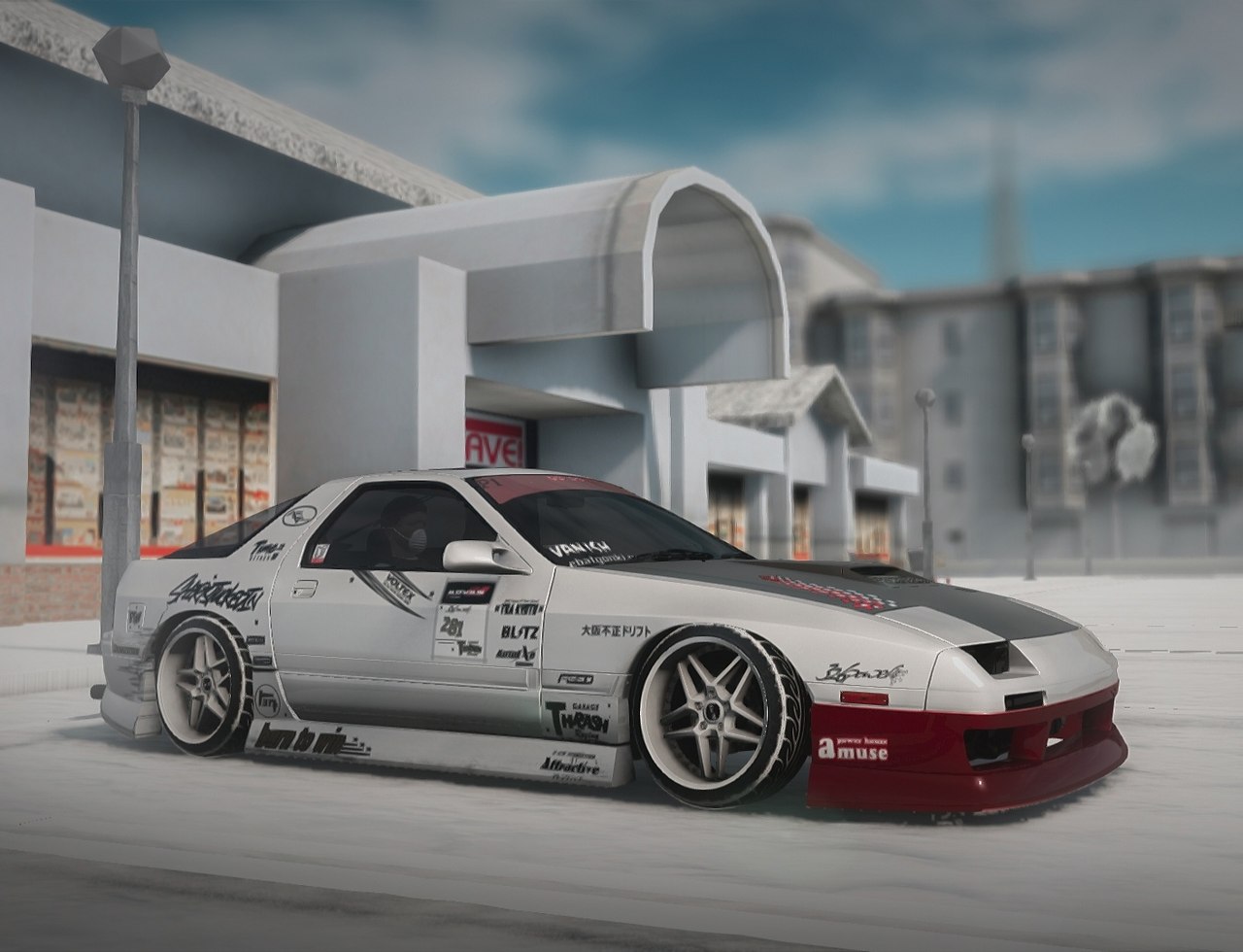 Mazda RX 7 FC дрифтовая