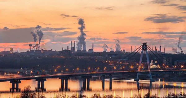 Череповец - город-завод. Вологодская область.