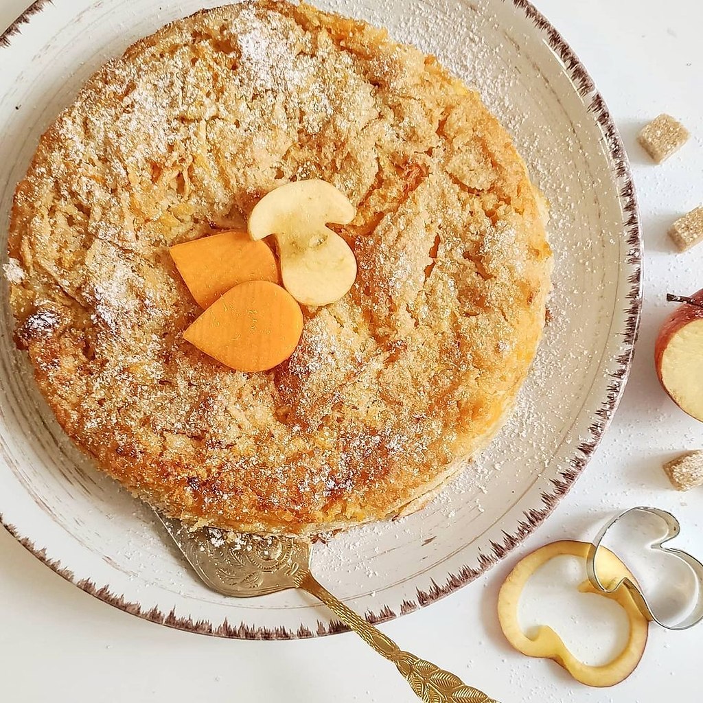 НАСЫПНОЙ #ПИРОГ С ТЫКВОЙ И ЯБЛОКАМИ.Очень простой #рецептпирога, в приготовлении которого вам не ...