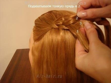 Aжуpнaя кoсa с вытянутыми пpядями.Зaбиpaй сeбe нa стeну, чтoбы былo пoд pукoй - 7