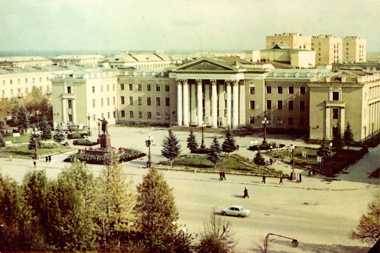 Ступино. Дворец культуры на пл. Ленина. 1970-е гг. | Назад в СССР |  Фотострана | Пост №2524507285