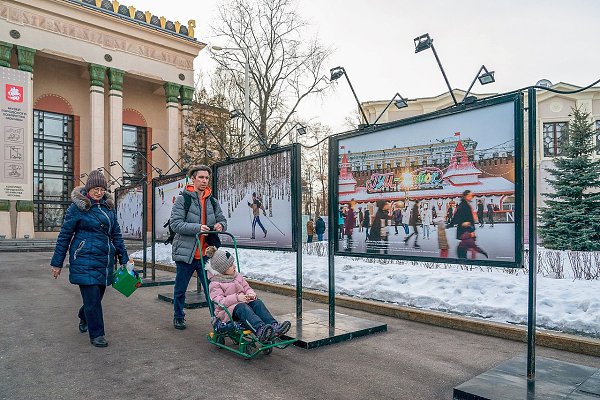 В столице открыли три уличные фотовыставки о зимних видах спорта.Экспозиции открыты напротив Музея ... - 7