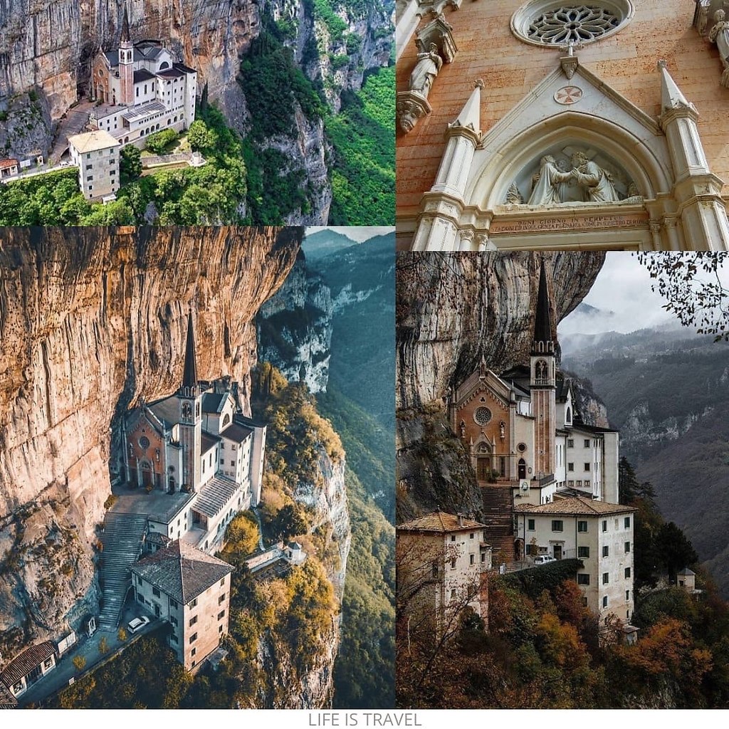 Santuario della Madonna della Corona -     .    ...