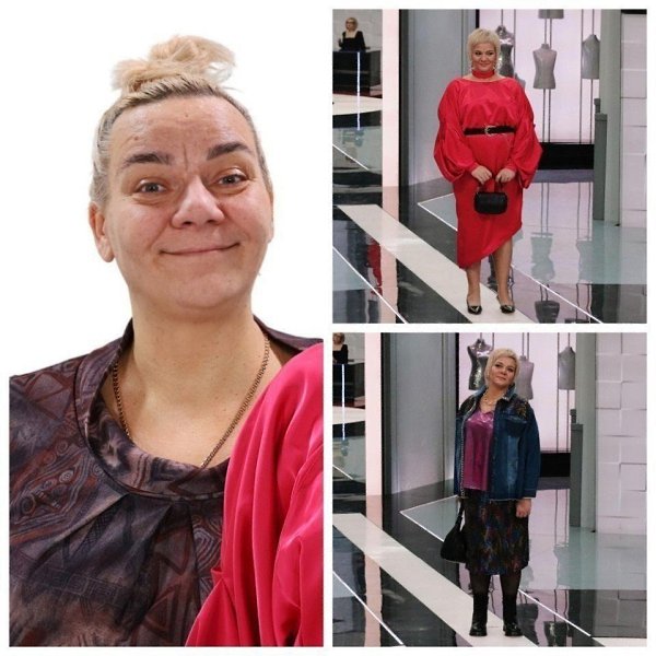 Вот это изменения.Не одежда красит человека, а кто в нее одет
