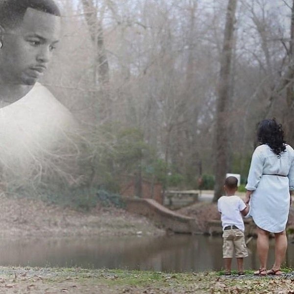 Мужа не стало за 4 месяца до рождения сына и спустя время мама решила сделать такой фотосет... ... - 4