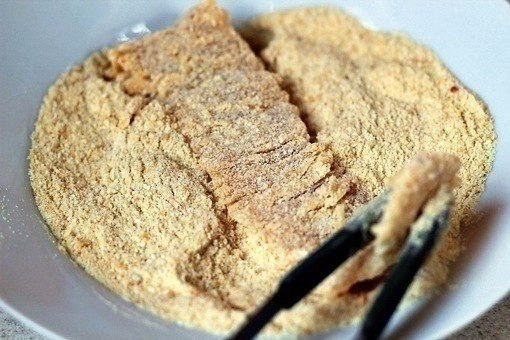 Хрустящие куриные палочки.Ингредиенты:2 больших куриных грудки стакана (65 гр) муки2 яйца1.25 ... - 7