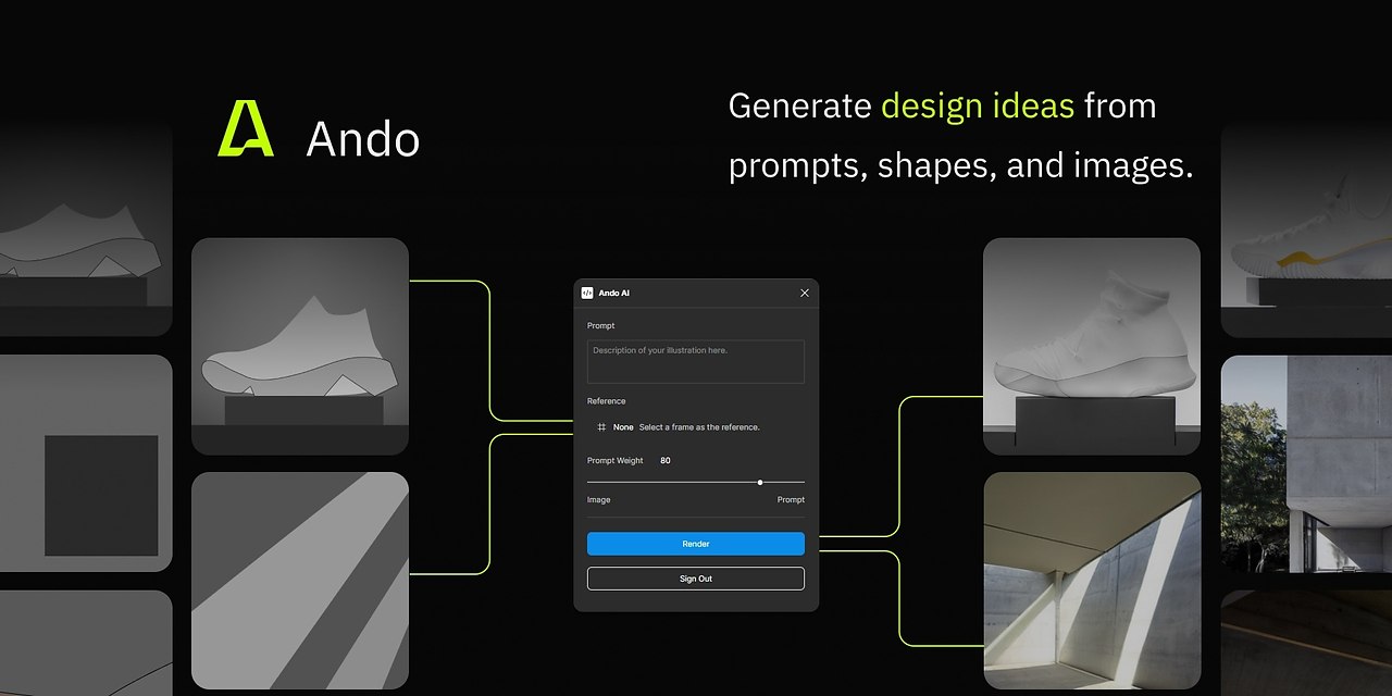  Figma- Ando AI - Copilot for Designers      . ...