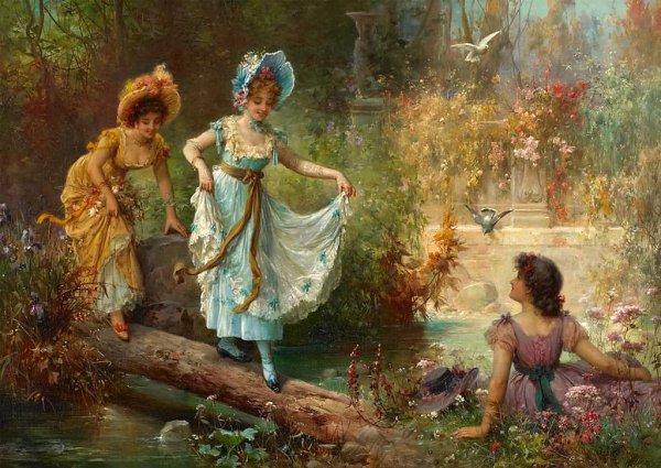 Художник Hans Zatzka (1859 – 1945). Идеалы женской красоты и красота мира.Художник Ханс Зацка (Hans ... - 4