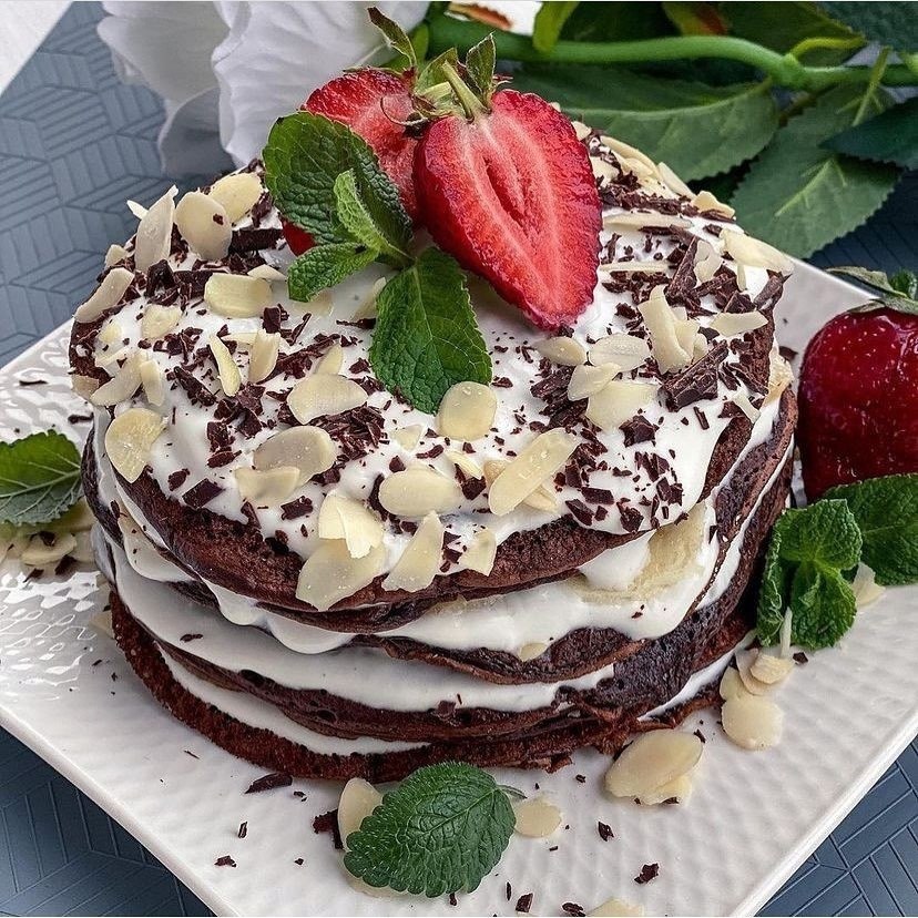 ПРОСТО ФАНТАСТИЧЕСКИЙ ШОКОЛАДНЫЙ МИНИ-ТОРТ. Получается самый вкусный шоколадный торт, который вы ...