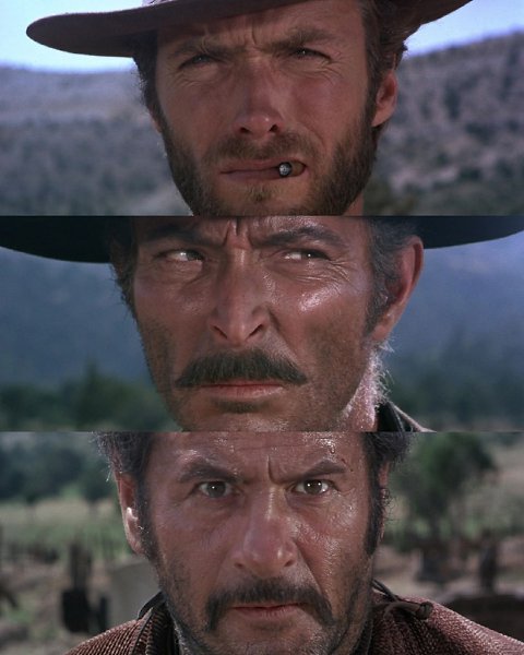 The Good, The Bad and The Ugly.Сегодня спагетти-вестерну Серджо Леоне исполняется 56 лет.