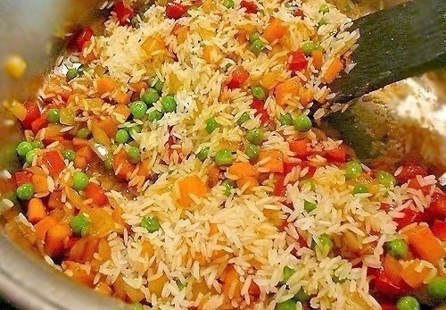 Рис с курицей - Arroz con pollo.Ингредиенты:1 курица на 1,5 кг (8 бедрышек)1 средняя луковица1 ... - 3