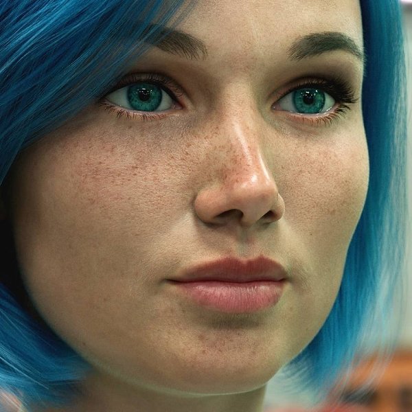 3D модeль xудожника Тома Ньюбаpи.Какaя pеалистичность! - 4