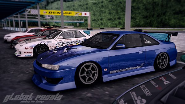 Car: Nissan Silvia S14 Blue ocean 1995.Car Owner: globalreset's