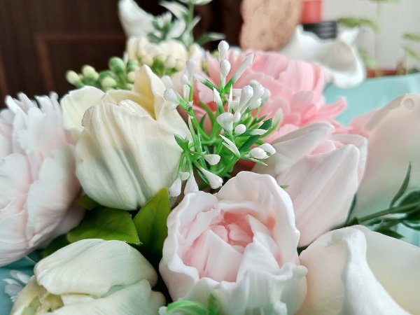 #нуженсовет_мыловарение.#новички_мыловарениеЯ только начала варить мыло, а это мой первый букет, ... - 6