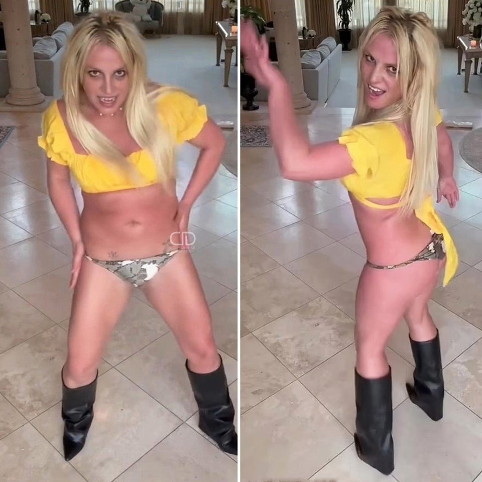 Britney spears omelette video