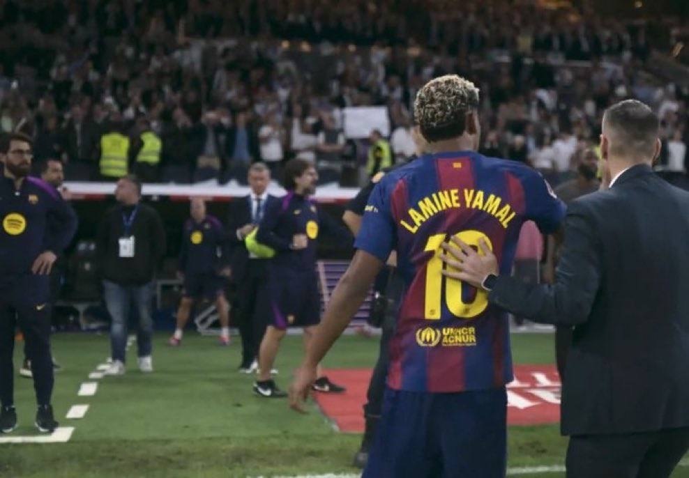 Винисиус Жуниор Ламину Ямалю после матча: «Говори сейчас, говори сейчас».