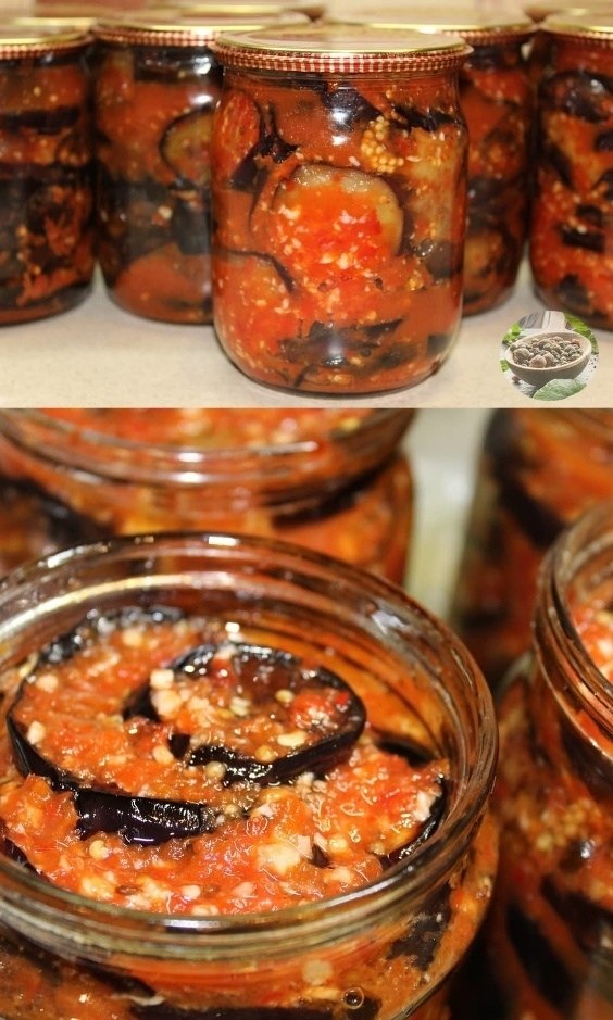 Консервированные баклажаны
