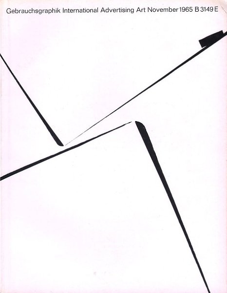 9 обложек журнала Gebrauchsgraphik. Журнал Gebrauchspgraphik International Advertising Art издавался ... - 3