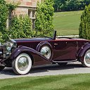 1934 Rolls Royce Phantom II Continental Drophead Boattail Coupe Goodwood.